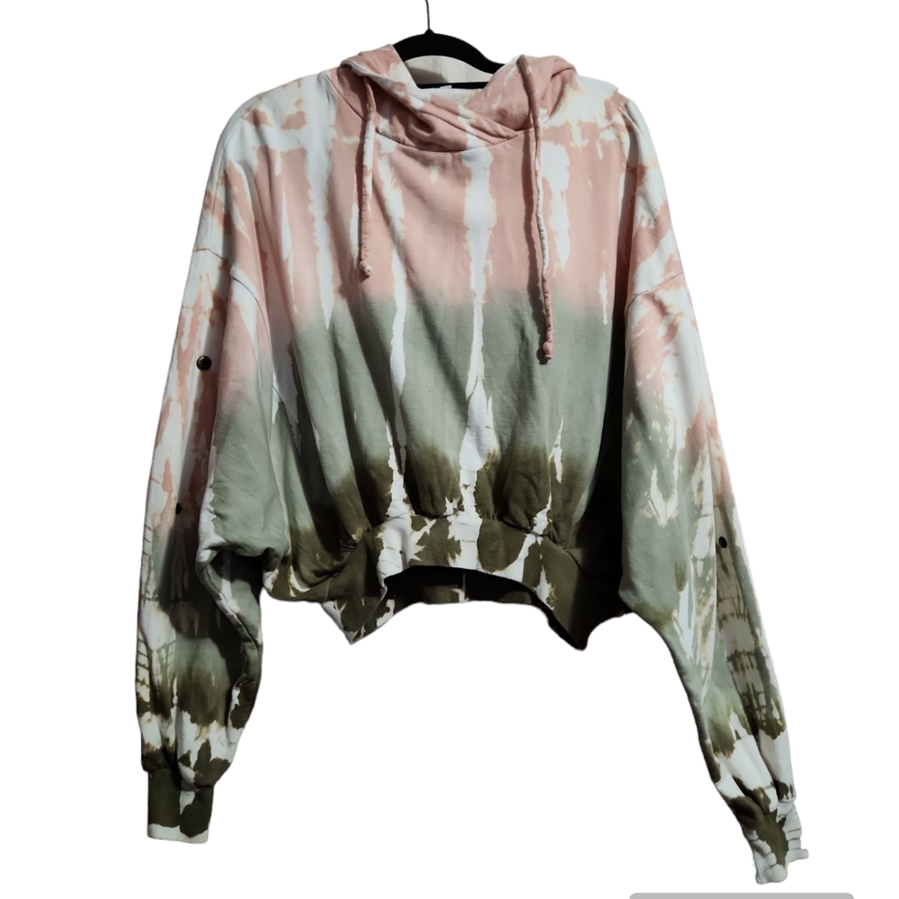 young fabulous and broke raissa tye dye oversized sweatshirt S/M